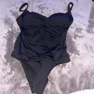 Liz Claiborne black one piece